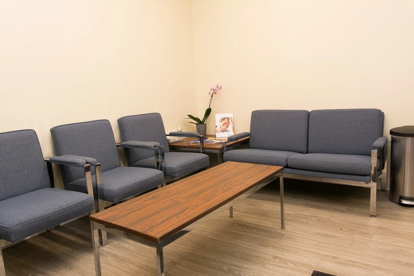 Reception area at Union Family Dental