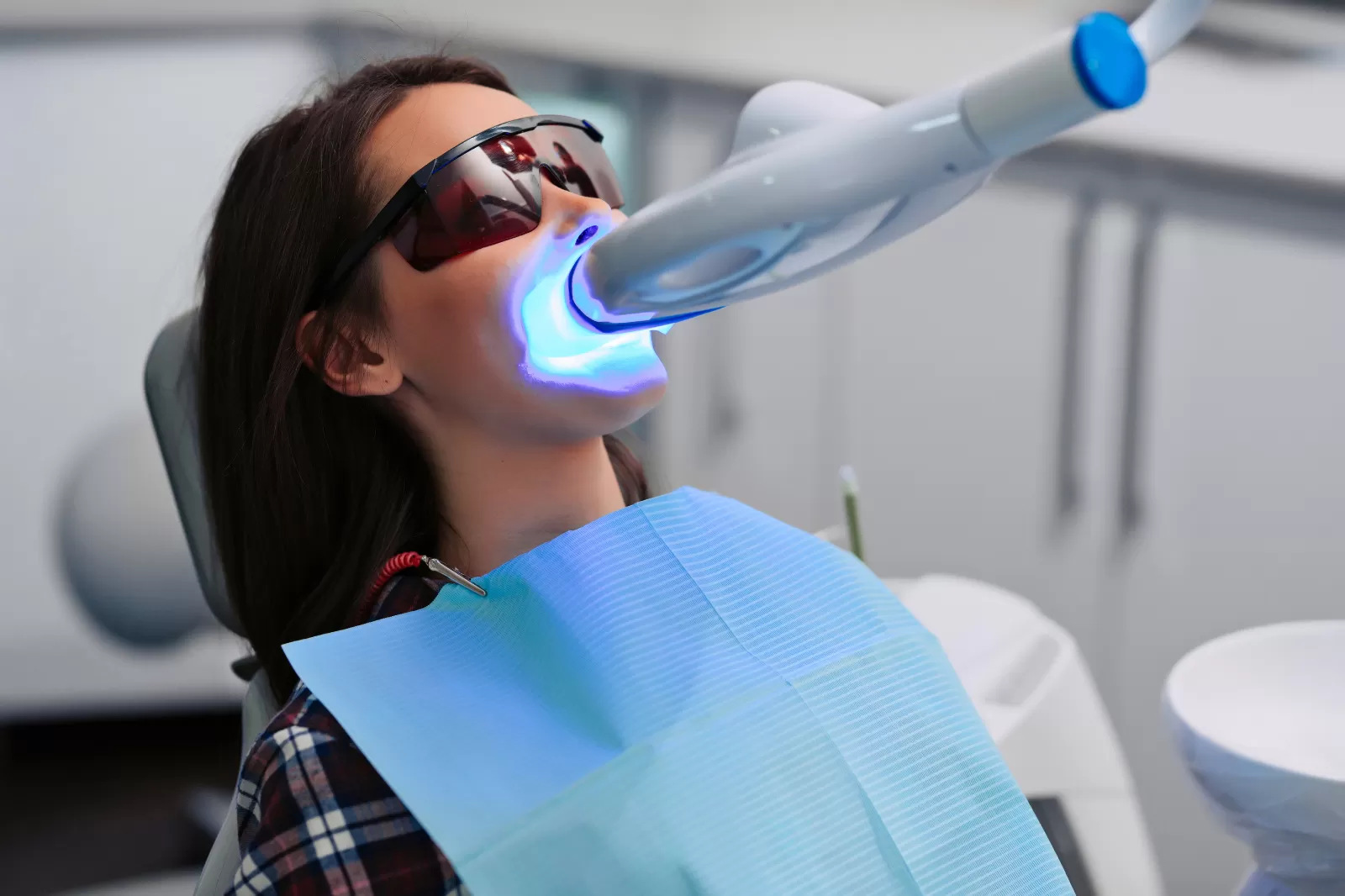 Professional teeth whitening at Union Family Dental